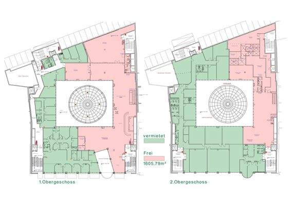 Grundriss ehemals Fitness