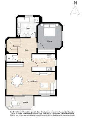 Grundriss Obergeschoss