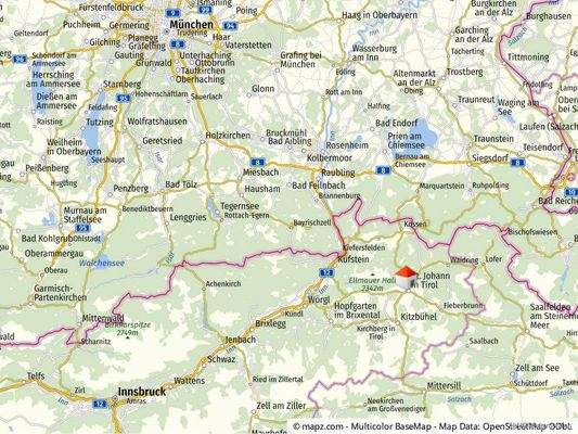 St. Johann mitten in den Kitzbüheler Arten