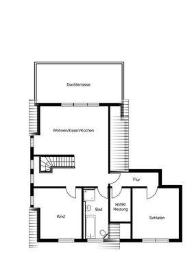 Dachgeschoss Grundriss