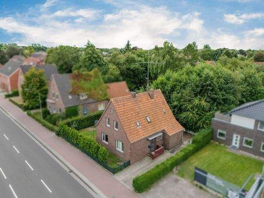 Blick auf die Immobilie