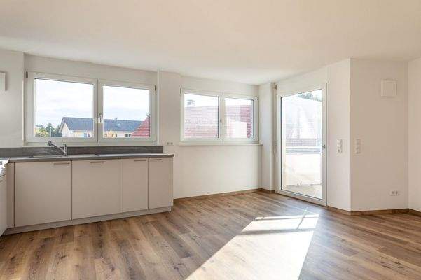 Küche - Zugang zum Balkon