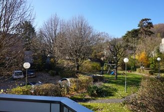 Ausblick in den Garten
