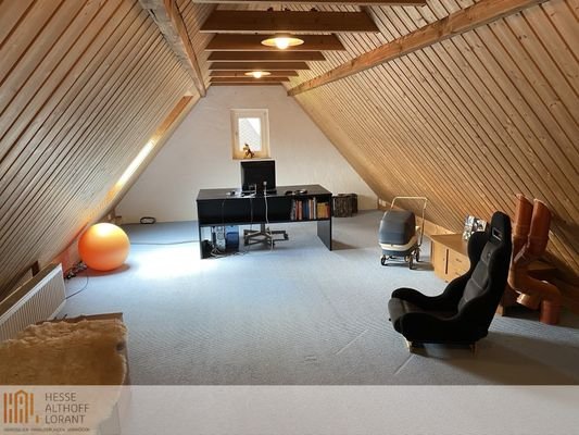 Ausgebauter Spitzboden