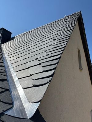 neu eingedecktes Dach