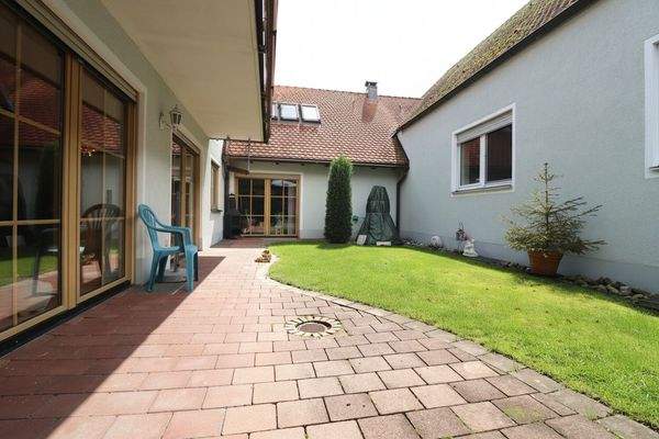 Innenliegender Garten