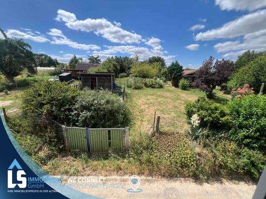 Blick nach hinten raus