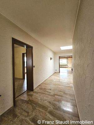 Flur zu den Schlafräumen