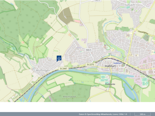 Lagehinweis - unweit der Kreisstadt gelegen!