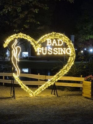 Bad Füssing HERZ beleuchtet 1