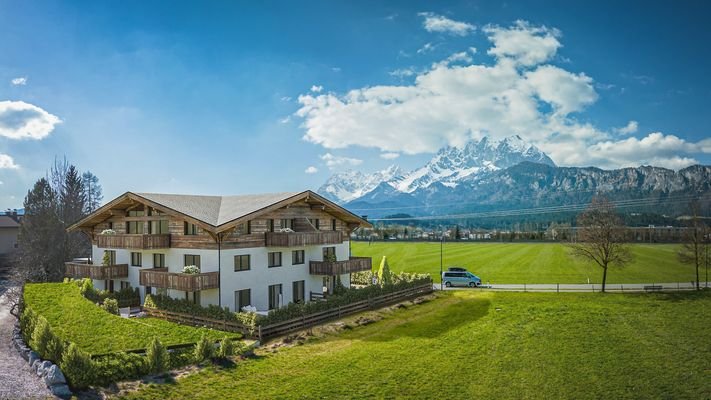 KITZIMMO-exklusives Luxuspenthouse mit Kaiserblick kaufen - Immobilien St. Johann.