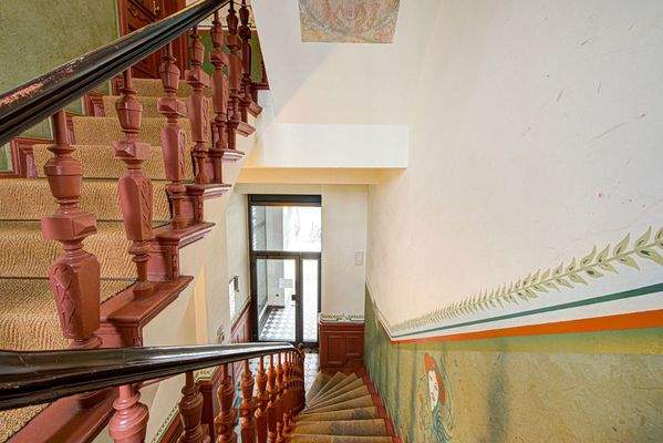 Gepflegtes Treppenhaus