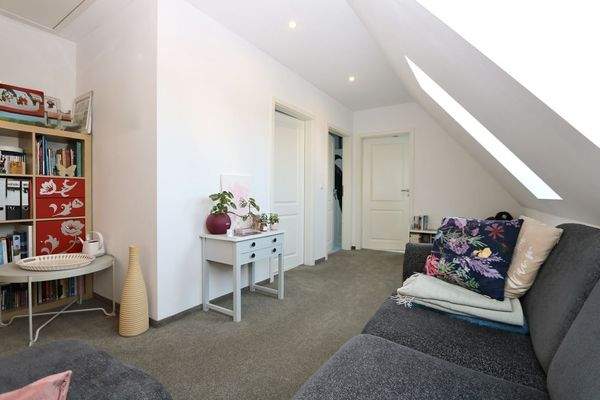 Der Flur im Dachgeschoss