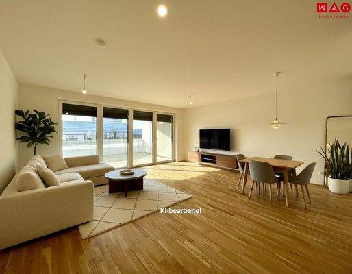 Wohnküche KI-Generiert