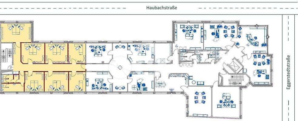2. Obergeschoss mit ca. 510 m²