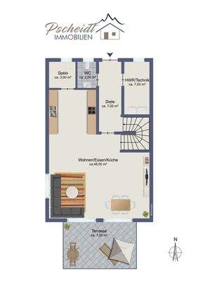 Grundriss Erdgeschoss