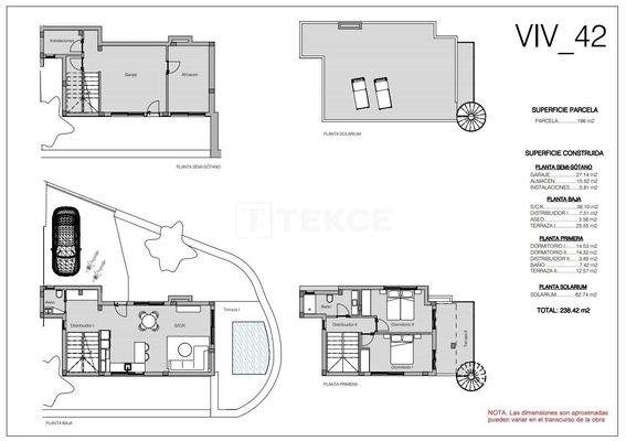 Contemporary Golf Villas in Algorfa Costa Blanca with Pools