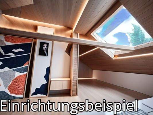 Dachboden Einrichtungsbeispiel