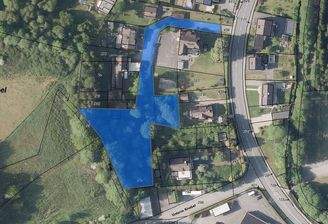 markierte Luftansicht