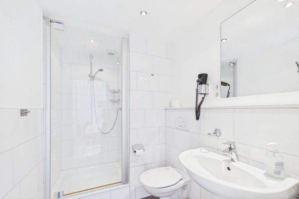 Badezimmer vom Hotel