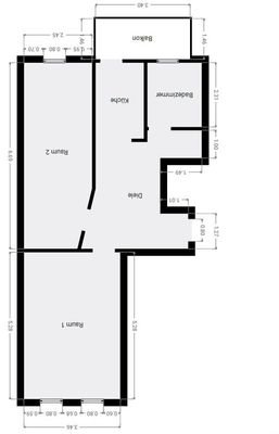 Grundriss 4.OG WE12