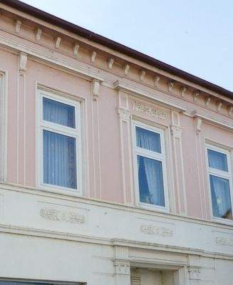 Ausschnitt der wunderschönen Verzierungen