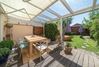 Terasse mit Garten