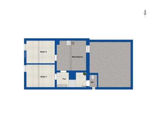 Grundriss Kellergeschoss