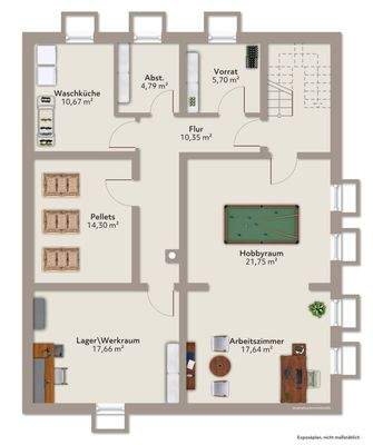 Grundriss Kellergeschoss