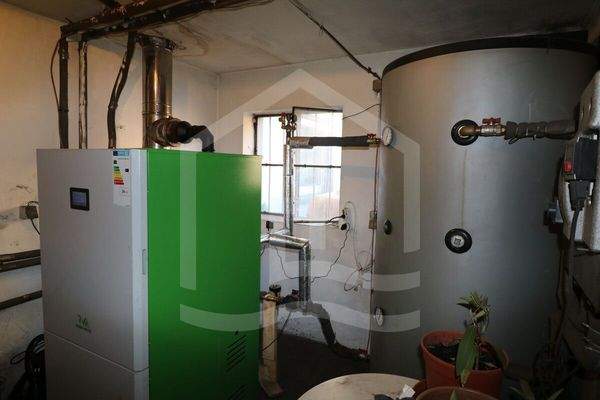 Pellets Heizung + Pufferspeicher 