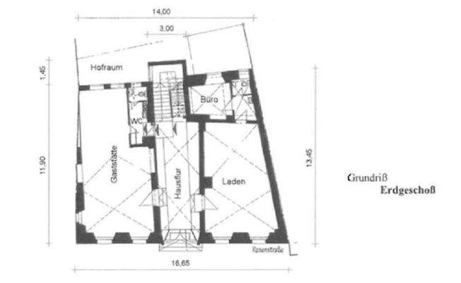 Grundriss Erdgeschoss