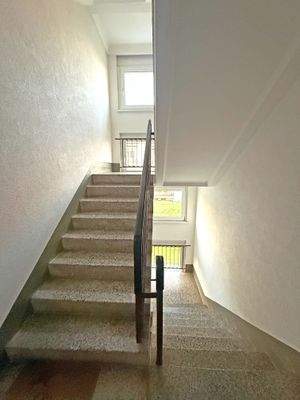 Gepflegtes Treppenhaus
