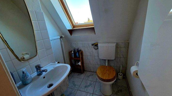 WC im Obergeschoss