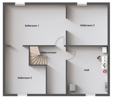 Grundriss-Bungalow-92-Kellergeschoss
