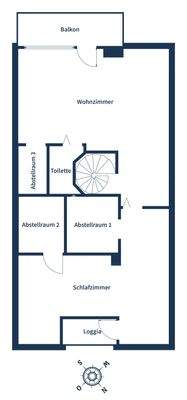Wohung 3 Grundriss DG