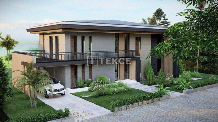 Villa in a Peaceful Complex Surrounded by Nature in Trabzon Ortahisar