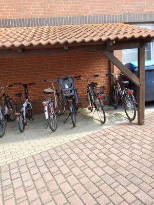Unterstellmöglichkeit Fahrräder