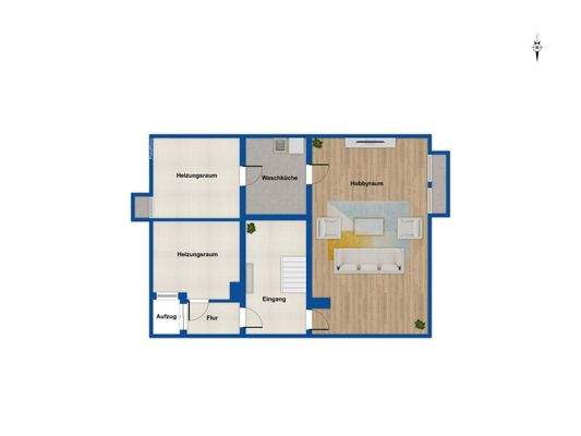 Grundriss Untergeschoss