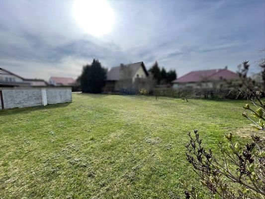 Grundstücksansicht Gartenseite