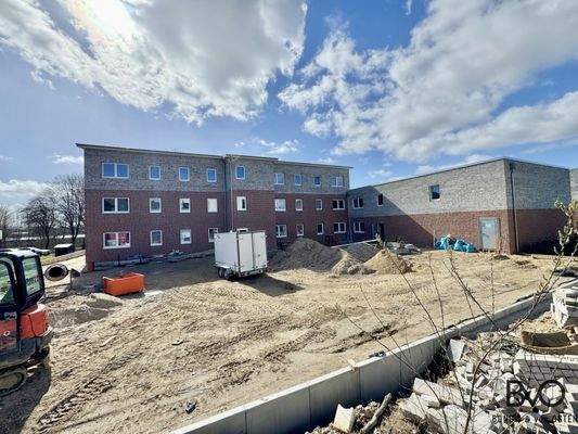 Hier entstehen die Parkplätze