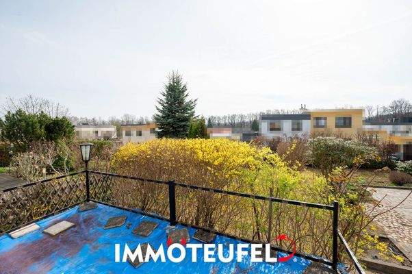 Blick vom der Terrasse