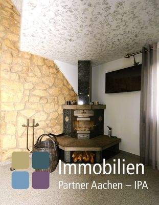 Kaminofen in der Küche