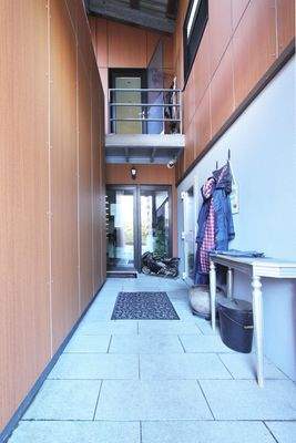 Zugang zum Studio und zur Einliegerwohnung