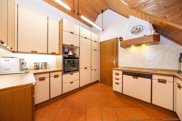 Einheit im Obergeschoss: Küche