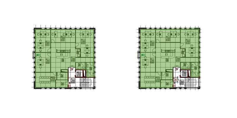 Geb. A - 4. und 5. Obergeschoss