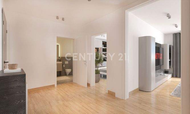 Eingang & Flur (visualisiert)