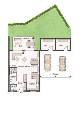 Grundriss Erdgeschoss