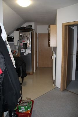 Blick auf den Kochbereich