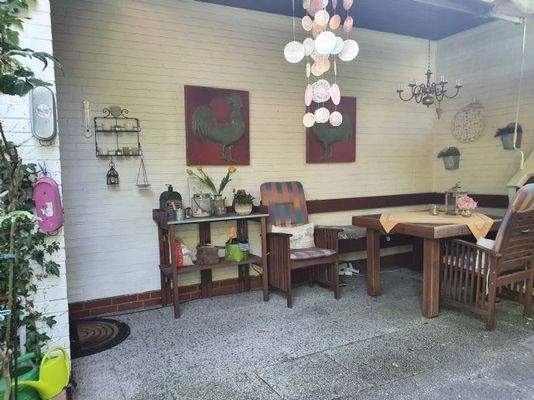 Terrasse mit Sitzplatz