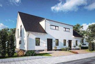 Doppelhaus Duett 125 Strasse